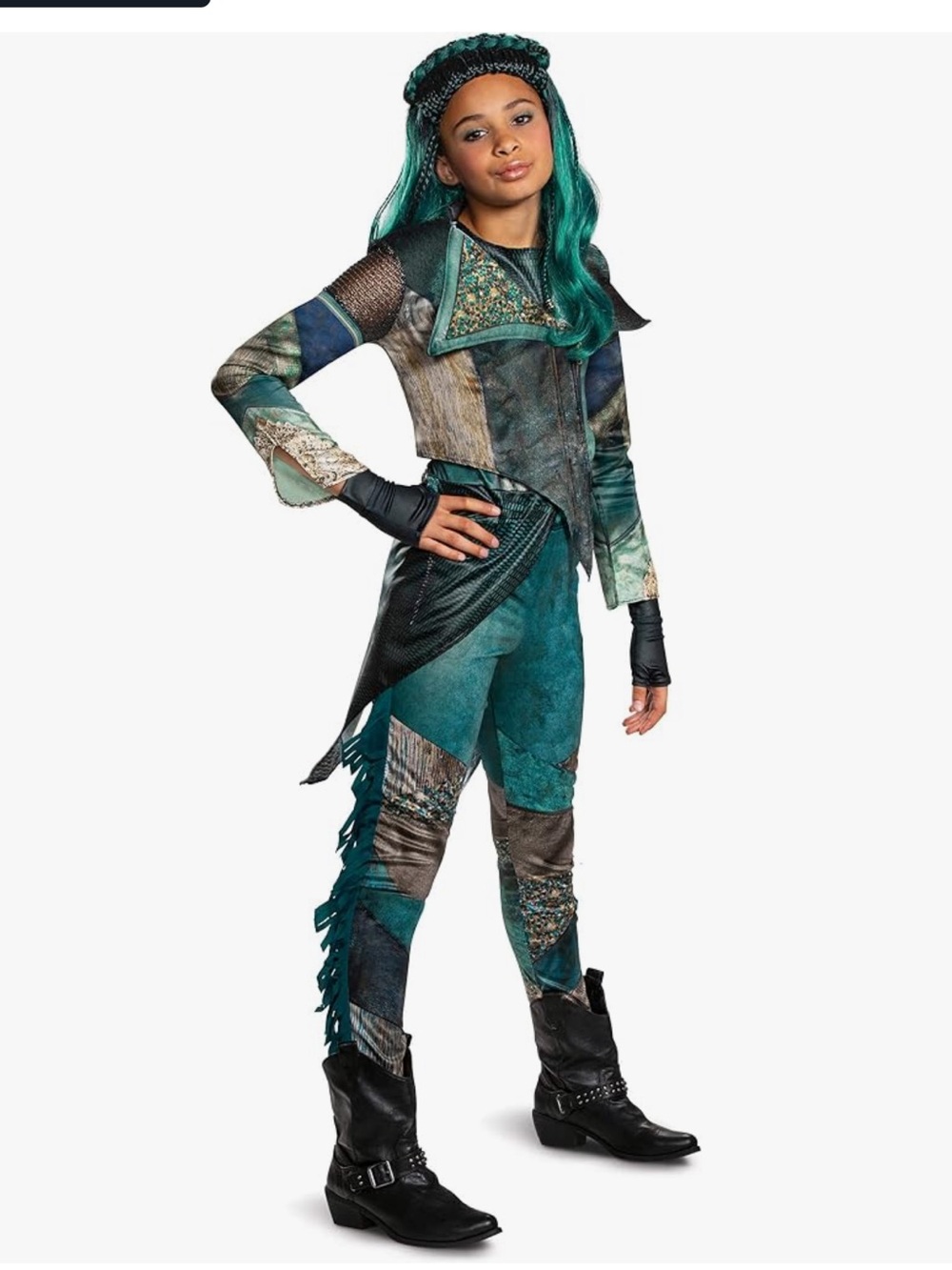 Disguise Disney Uma Descendants 3 Deluxe Girls Costume , Size (4-6x) New